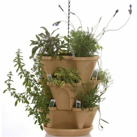 BALCONY BEYOND Self-Watering Hanging Planter - Terracotta BA3365483